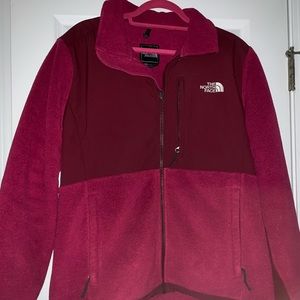 XL Pink North Face Fleece Jacket.